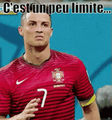 Ronaldo Limite GIF - Ronaldo Limite Cest Un Peu Limite GIFs