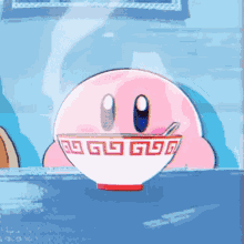Kirby Soup GIF - Kirby Soup Hot GIFs