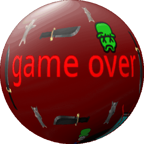 Game Over Globe Sticker - Game Over Globe - Discover & Share GIFs