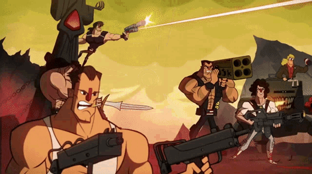 One last ride #broforce #devolver #indiegames #freelives #switch #play... |  TikTok