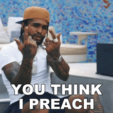 You Think I Preach Dave East GIF - You Think I Preach Dave East Rich Problems Song GIFs