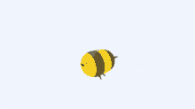bee cute flying animated insect