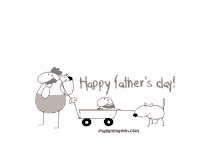 Happy Fathers Day Dog GIF - Happy Fathers Day Dog Father And Children GIFs