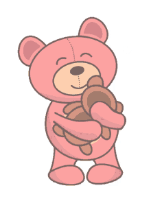 hugs hugging love bear kawaii