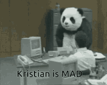Kristian Panda GIF - Kristian Panda Mad GIFs