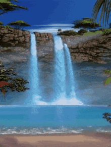 moving waterfalls wallpaper
