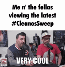 Cleanos Cleanos Sweep GIF - Cleanos Cleanos Sweep Red Letter Media GIFs