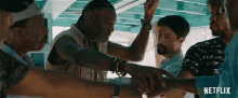 All Hands In Clarke Peters GIF - All Hands In Clarke Peters Norm Lewis GIFs