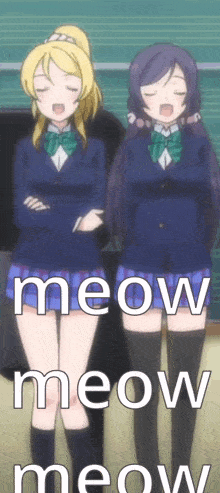 Meow Love Live GIF - Meow Love Live Anime GIFs