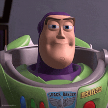 a toy story character named space ranger