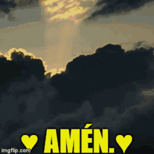 Amen Oracion Sky GIF