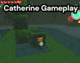 a screenshot of a video game with the words catherine gameplay