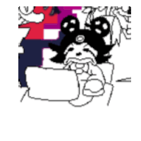 a black and white drawing of a cartoon character wearing a mickey mouse hat .