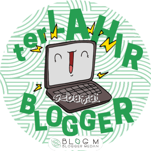 Blogger Medan Blog M Sticker - Blogger Medan Blog M Blogger Indonesia Stickers