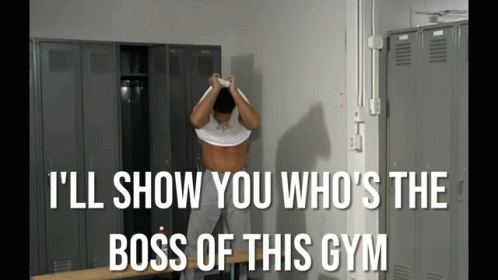 Udstyre Sidst Troende I Will Show You Who Is The Boss Of This Gym Van GIF - I Will Show You Who Is  The Boss Of This Gym Van Sama - Discover & Share GIFs