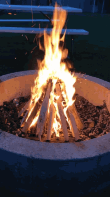 Fire Camping GIF - Fire Camping Flames GIFs