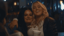 Hugging Priscilla Block GIF - Hugging Priscilla Block Just About Over You Song GIFs