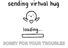 Sending Virtual Hug Hug GIF