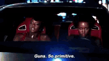 Okoye Guns GIF - Okoye Guns So Primitive GIFs