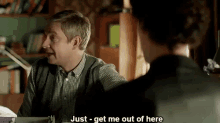 Get Me Out Of Here GIF - John Watson Sherlock Get Me Out GIFs