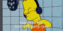 Hop On To The Listening Party Ryan Jamming GIF