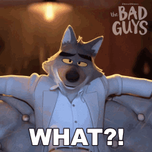 what mr wolf the bad guys shocked wait what