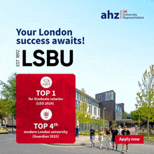 an advertisement for the uk university representative