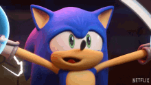 Tongue Out Sonic The Hedgehog GIF - Tongue Out Sonic The Hedgehog Sonic Prime GIFs