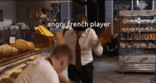 Baguette Angry French Player GIF - Baguette Angry French Player Bread GIFs
