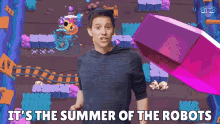 Its The Summer Of Robots Season Of Robots GIF - Its The Summer Of Robots Season Of Robots Announce GIFs