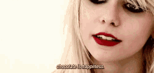 Chocolate Is Happiness GIF - Chocolate Taylor Momsen Happiness GIFs