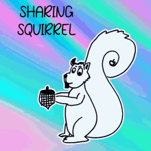 Sharing Squirrel Veefriends GIF - Sharing Squirrel Veefriends Unselfish GIFs