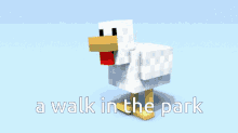 Chicken Life Park GIF - Chicken Life Park A Walk In The Park GIFs