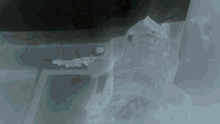 an x-ray of a statue of a man with a sword