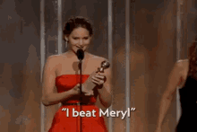 Jennifer Lawrence Golden Globes Acceptance Speech GIF - Speech Golden Globes Acceptance Speech GIFs