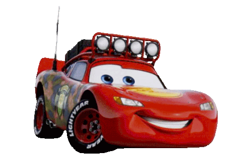 Crypted Buster Lightning Cars On The Road Sticker - Crypted Buster Lightning Cars On The Road Lightning Mcqueen Stickers