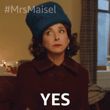 Yes Rose Weissman GIF - Yes Rose Weissman The Marvelous Mrs Maisel GIFs