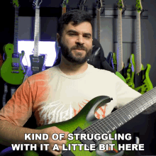 Kind Of Struggling With It A Little Bit Here Andrew Baena GIF - Kind Of Struggling With It A Little Bit Here Andrew Baena Having A Hard Time GIFs
