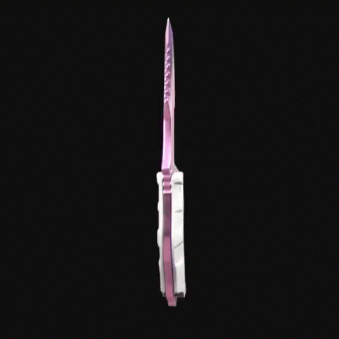 Нож бабочка гиф. Розовый клинок. Анимированный нож. Нож бабочка арт. Анимация ножа бабочки
