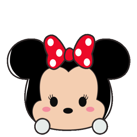 Buenos Dias Minnie Mouse Sticker - Buenos Dias Minnie Mouse Smile Stickers