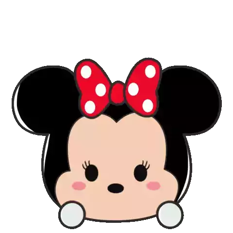 Buenos Dias Minnie Mouse Sticker - Buenos Dias Minnie Mouse Smile Stickers
