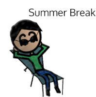 Summer Summer Break Sticker - Summer Summer Break Relax Stickers