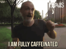 Travis Fran Healy GIF - Travis Fran Healy I Am Caffeinated GIFs