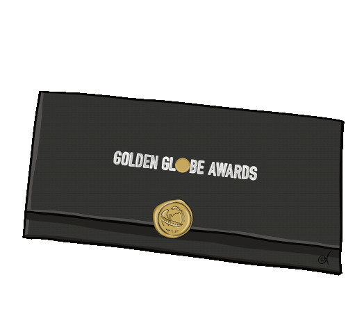 Golden Globes Awards Sticker - Golden Globes Awards Nominee Stickers