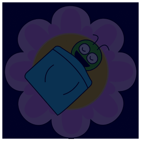Snot Bubbles Napping Sticker - Snot Bubbles Napping Sleep Stickers