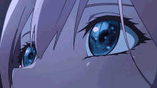 Anime Eyes Looking In The Sky GIF