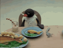 Pingu Drink GIF - Pingu Drink Drinking GIFs