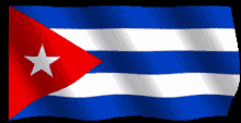 Cuban Flag Waving Flag GIF