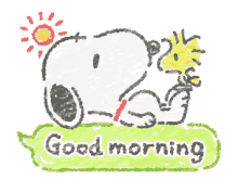 Snoopy Good Morning GIF - Snoopy Good Morning GIFs