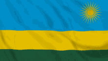 Rwanda Flag Gif GIF - Rwanda Flag Gif Africa GIFs
